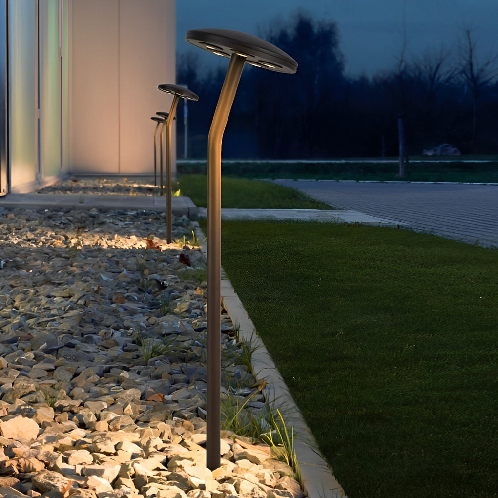 Charming Mushroom-Shaped LED Lawn Light - Stylish Pathway Lighting for Garden & Landscape