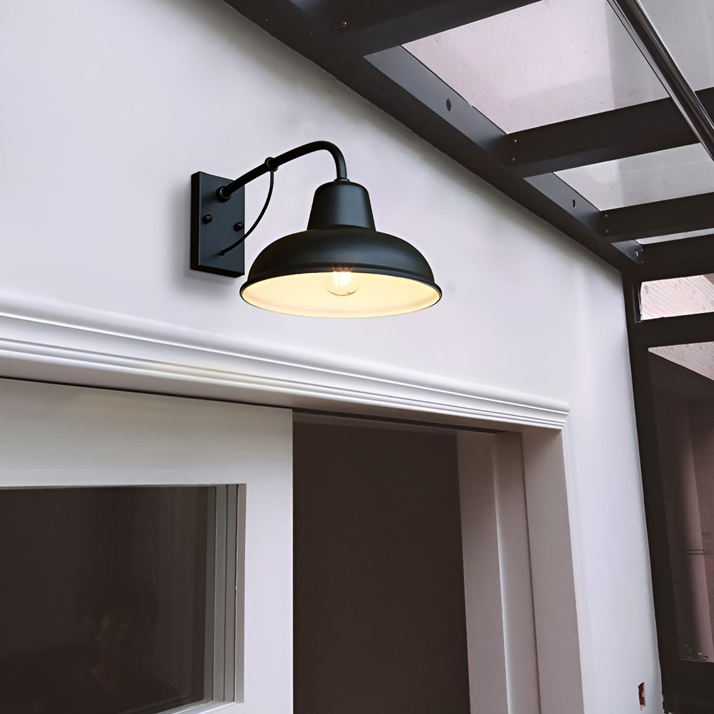 Vintage Trumpet LED Waterproof Outdoor Wall Light