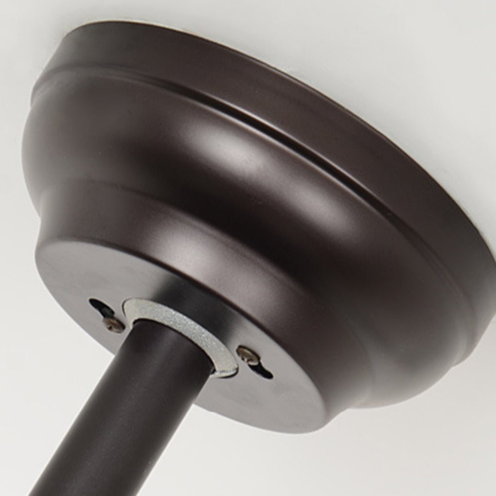 52-Inch Smart Mute Ceiling Fan Light with Remote Control and Timer