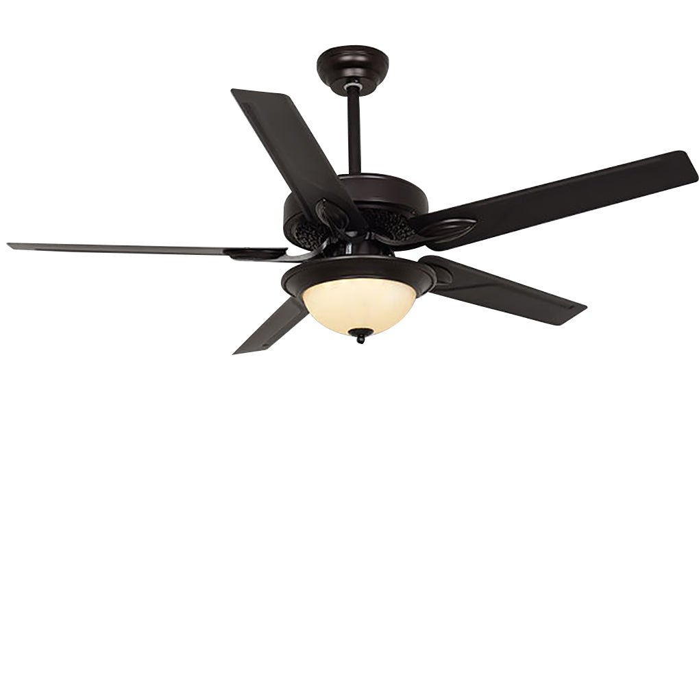 52-Inch Smart Mute Ceiling Fan Light with Remote Control and Timer