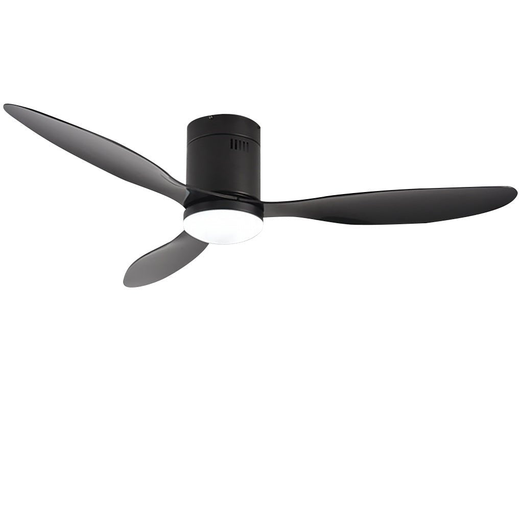 52-Inch LED Ceiling Fan Light with Remote - Three-Color Dimming, Variable Frequency, Modern Design
