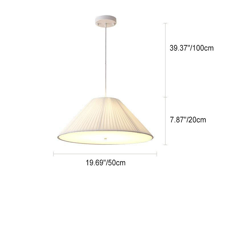 Contemporary Scandinavian Round Iron Acrylic 4/5 Light Pendant for Living Room