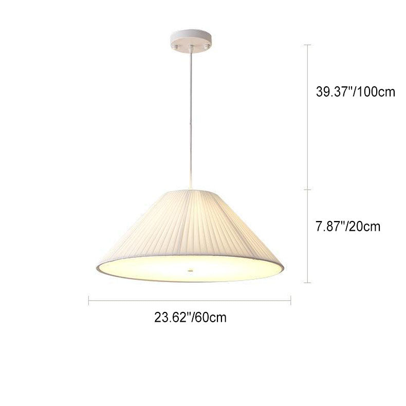 Contemporary Scandinavian Round Iron Acrylic 4/5 Light Pendant for Living Room