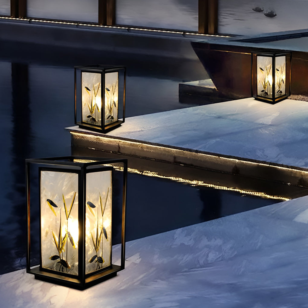 Artistic Solar LED Pathway Lights - Landscape Design Garden Decor