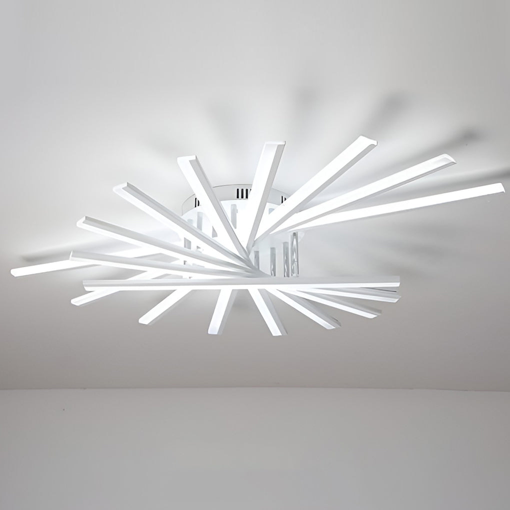 Stepless Dimming LED Nordic Ceiling Light Chandelier