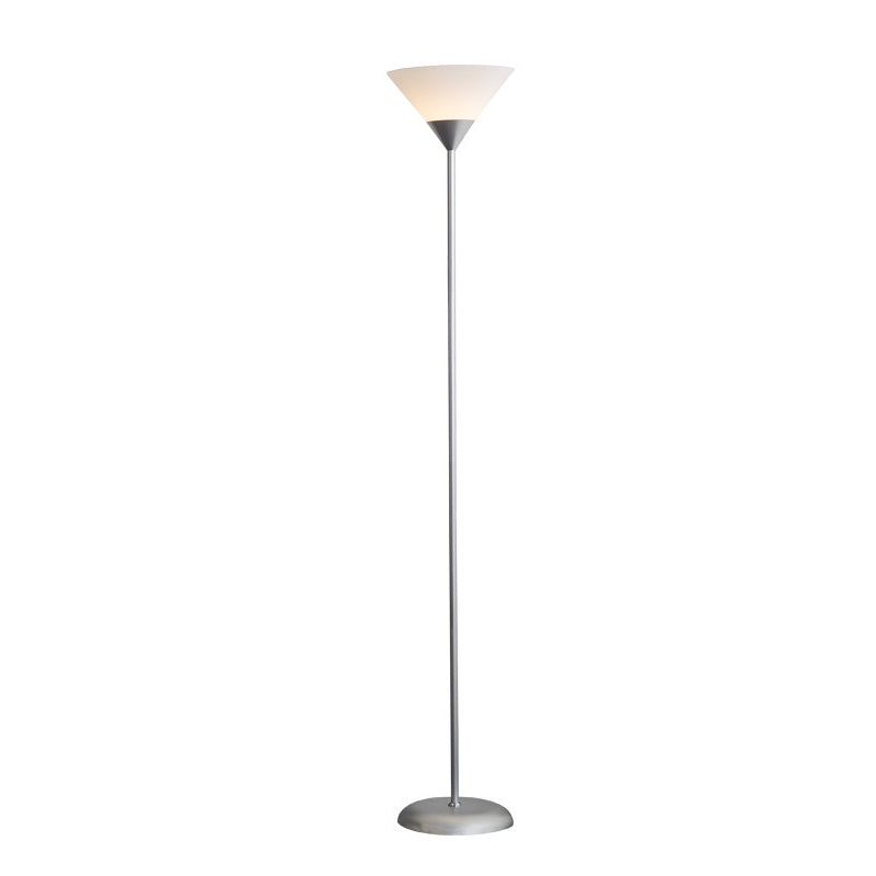 Minimalist Cone Shade Floor Lamp - 1-Light Modern Design, Stylish Lighting for Living Room, Bedroom, and Office