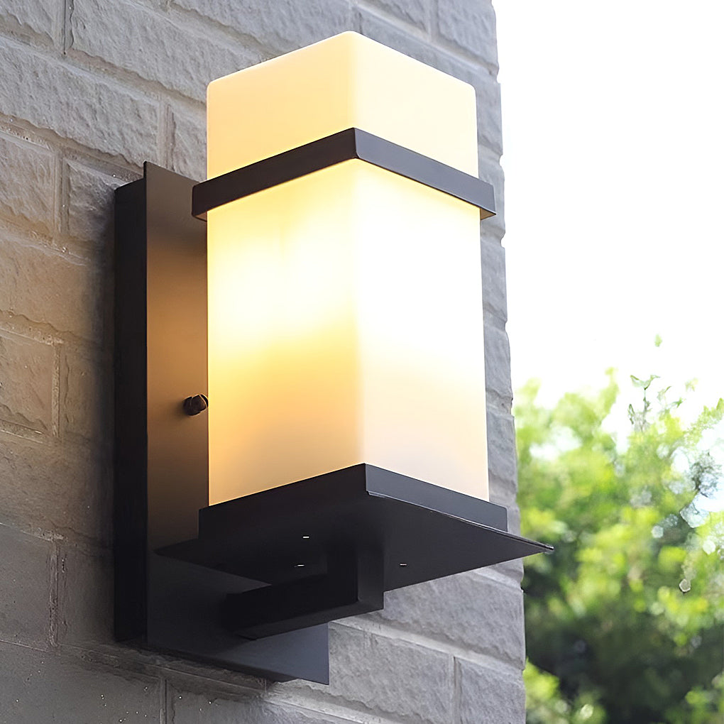 Modern Minimalist Waterproof Outdoor Wall Sconce LED Lamp
