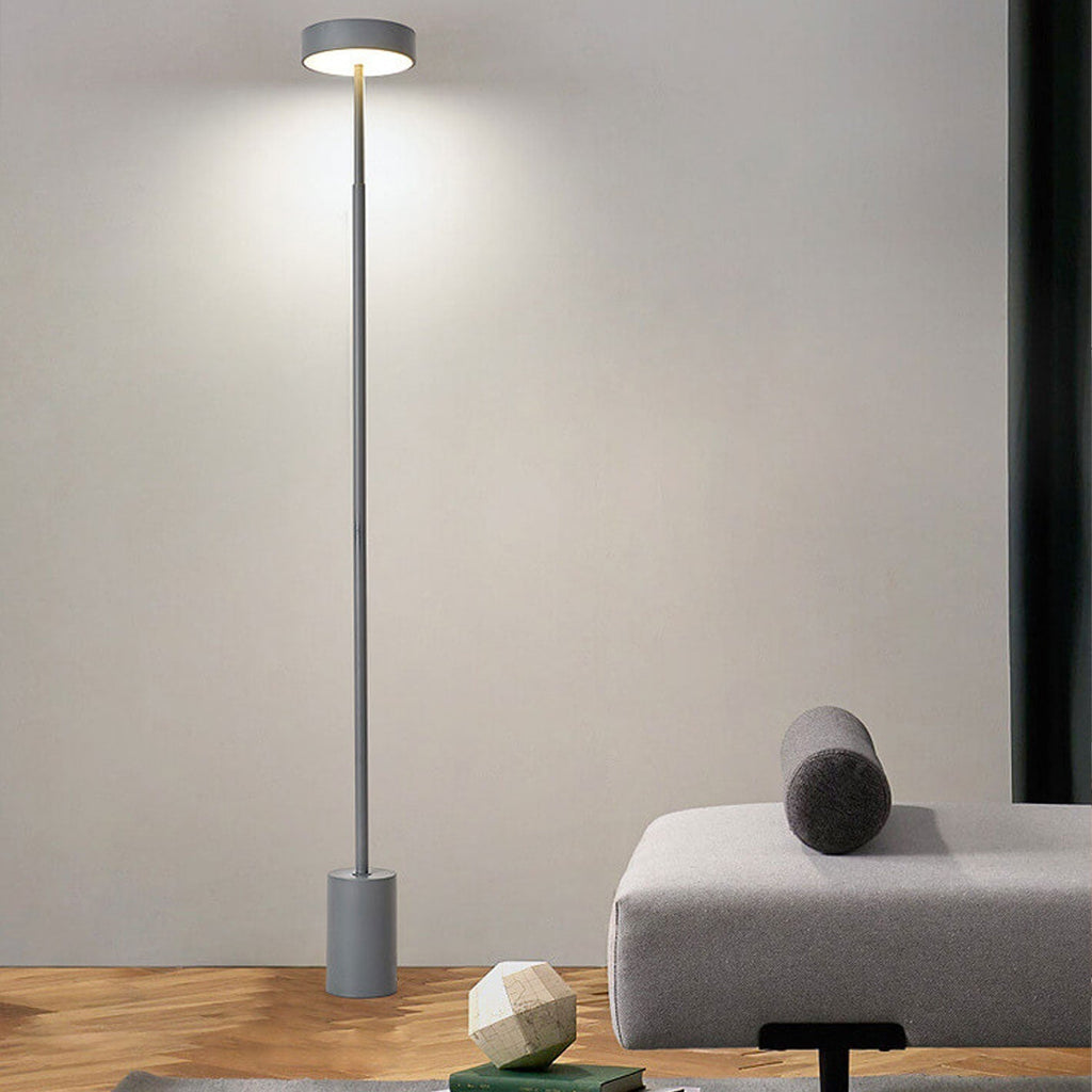Nordic Minimalist Column LED Floor Lamp - Modern Design, Adjustable Brightness, Energy Efficient Lighting