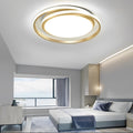 Circular LED Ceiling Light with Remote Control - Stepless Dimming Modern Design