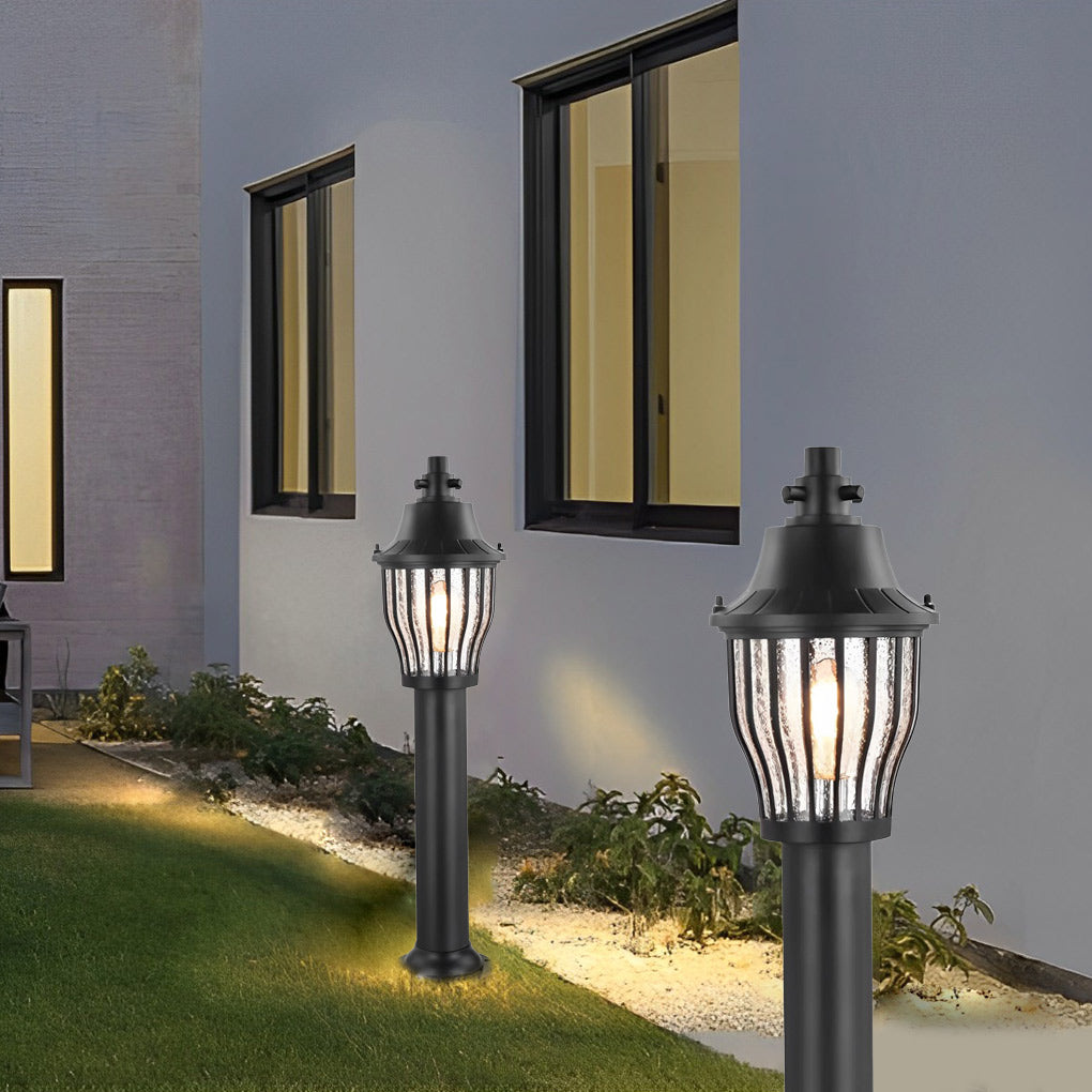 Hardwired Retro Aluminum Pathway Light with Caged Shade

Illuminate your outdoor spaces with our hardwired retro aluminum pathway light. This stylish fixture features a caged aluminum design and a durable PC lampshade, perfect for gardens, walkways, and p