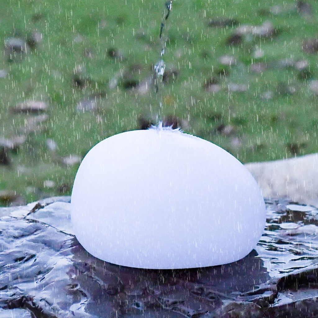 Solar Waterproof PE Spherical LED Lawn Light | Outdoor Decorative Lighting