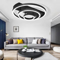 Adjustable Multiple Circular LED Modern Flush Mount Ceiling Light