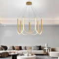 Minimalist LED Dimming Nordic Chandelier Ceiling Lamp