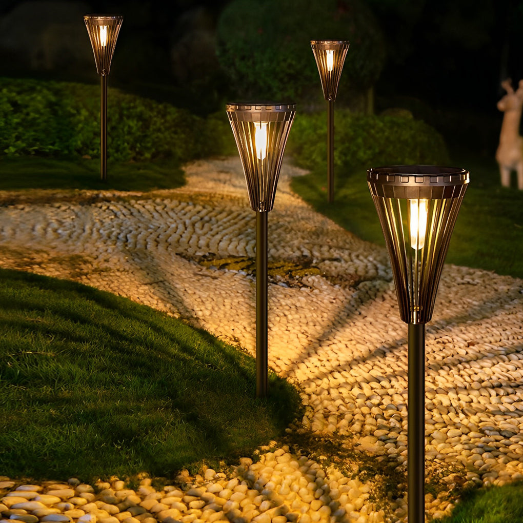 Waterproof Solar LED Pathway Lights - Outdoor Garden Lighting

Illuminate your outdoor spaces with our waterproof intelligent LED solar pathway lights. Designed for durability and efficiency, these solar-powered lights offer bright illumination and stylis