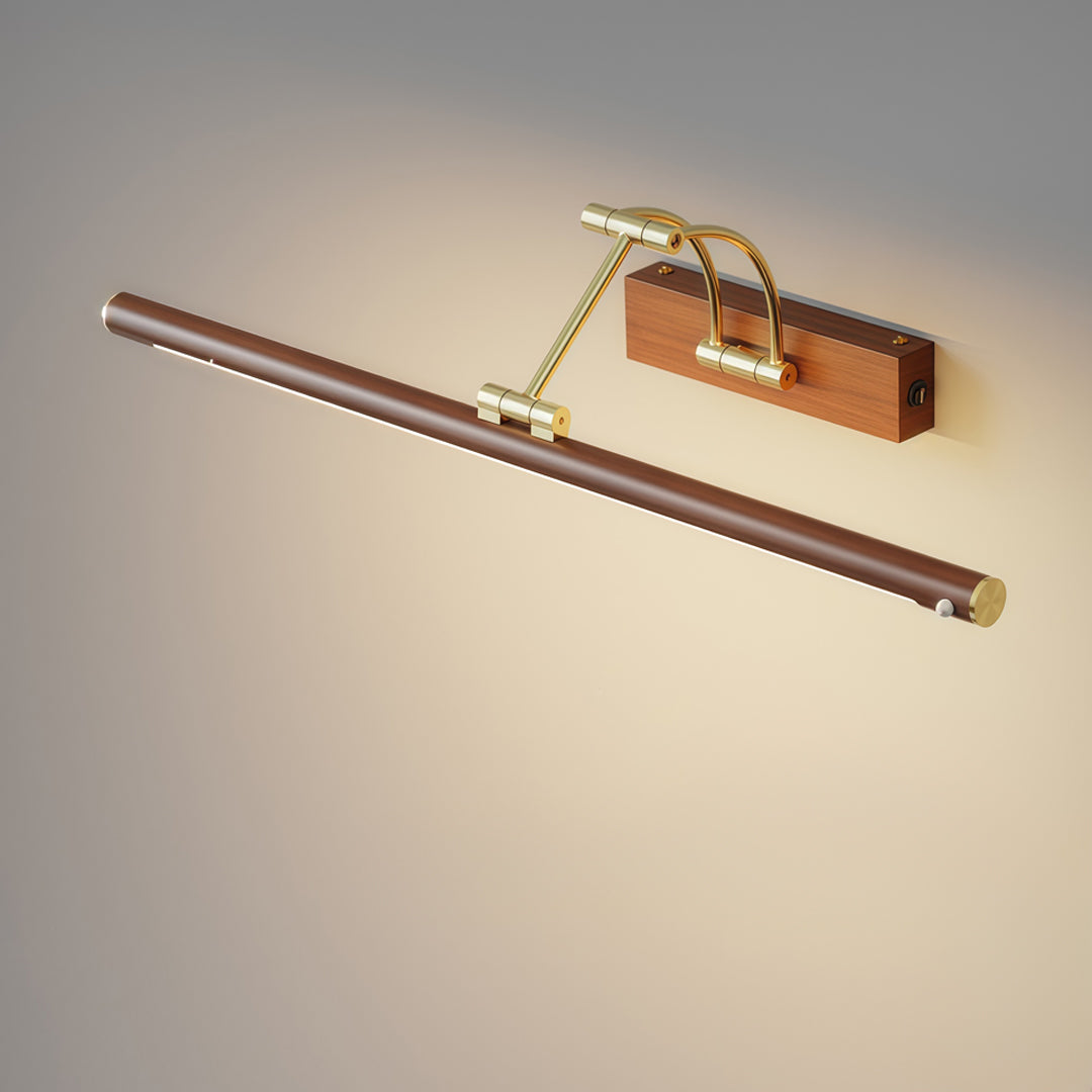 Mid-Century Modern Bathroom Vanity Light Bar with Motion Sensor LED Lighting, Stylish Bathroom Fixtures, Energy-Efficient Bathroom Lighting, Adjustable LED Light Bar for Home Decor, Vintage Style Bathroom Vanity Light, Easy Install Bathroom Light Fixture,