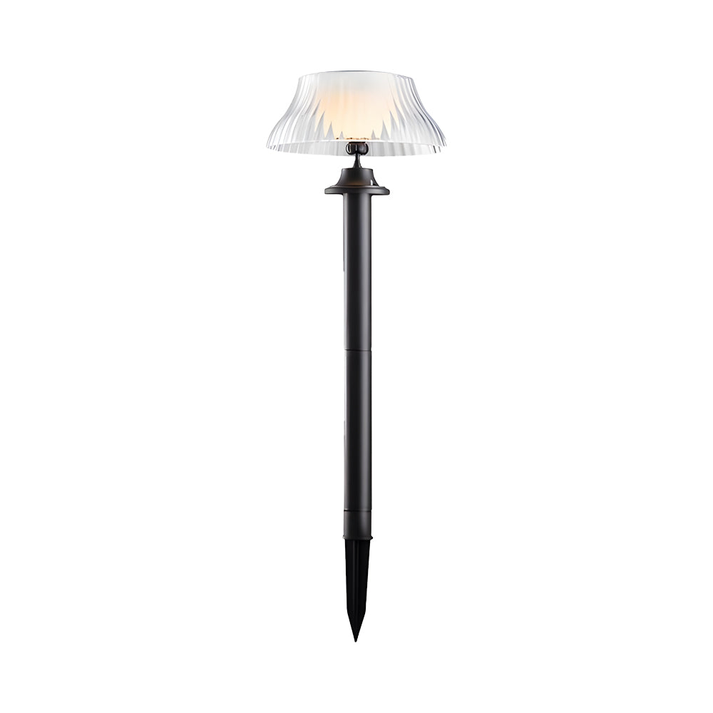 Vintage-Style Solar-Powered Waterproof Lawn Stake Light