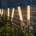 Outdoor LED Landscape Light Spikes - Metal Lawn Lighting