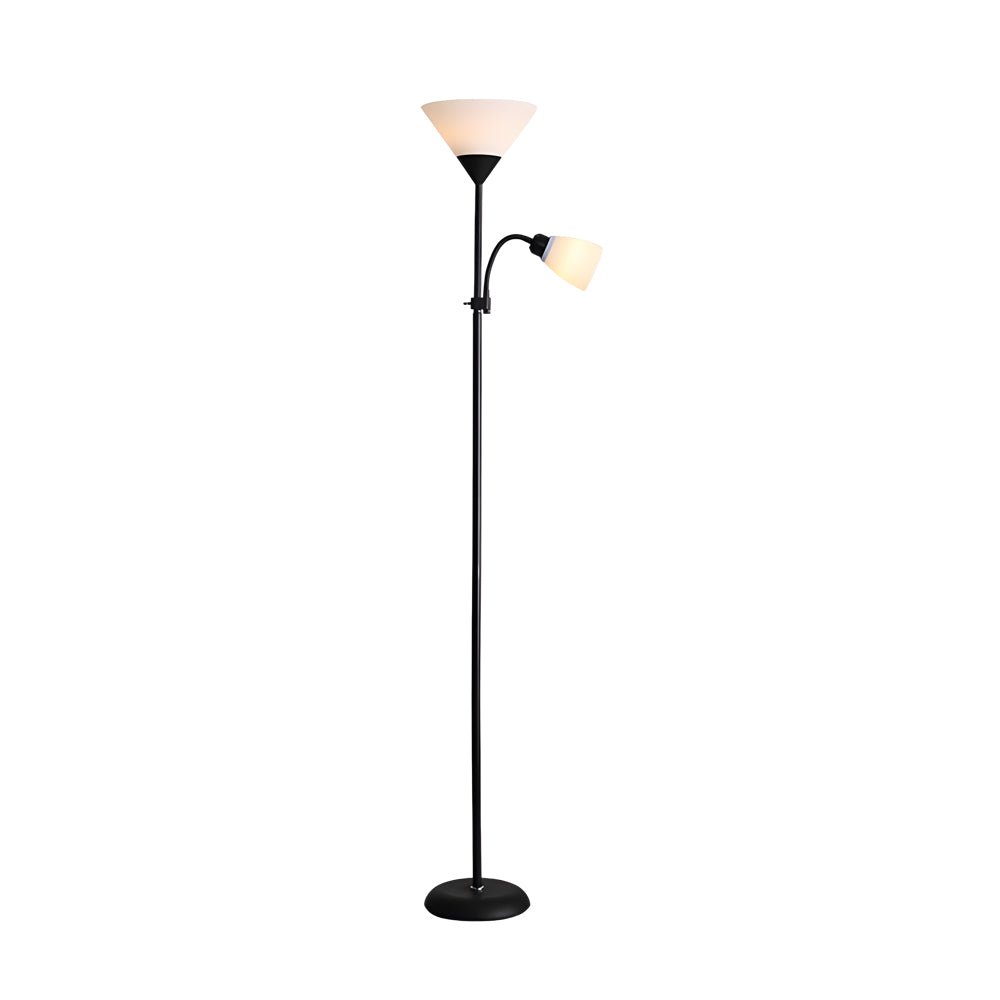67 Inch Modern Torchiere Uplight Floor Lamp with Adjustable Sidelight - Stylish Home Lighting Solution