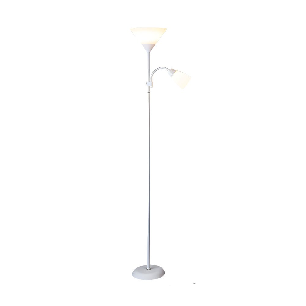 67 Inch Modern Torchiere Uplight Floor Lamp with Adjustable Sidelight - Stylish Home Lighting Solution