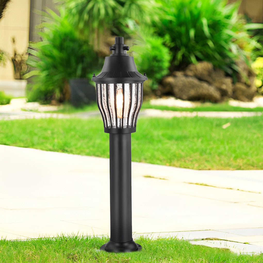 Hardwired Retro Aluminum Pathway Light with Caged Shade

Illuminate your outdoor spaces with our hardwired retro aluminum pathway light. This stylish fixture features a caged aluminum design and a durable PC lampshade, perfect for gardens, walkways, and p