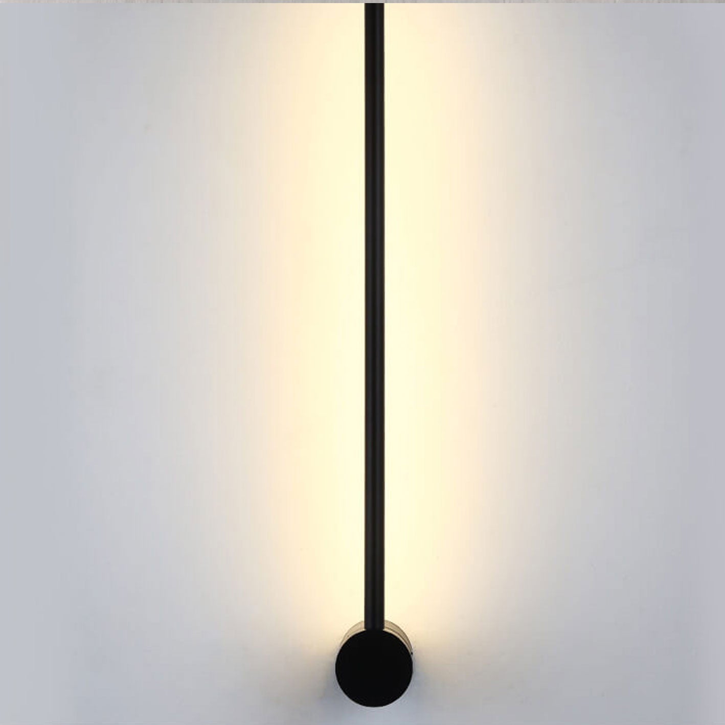 Minimalist Strip Aluminum LED Wall Sconce Lamp - Modern Lighting, Energy-Efficient, Decorative Home Accent, USB Charging, Interior Wall Light