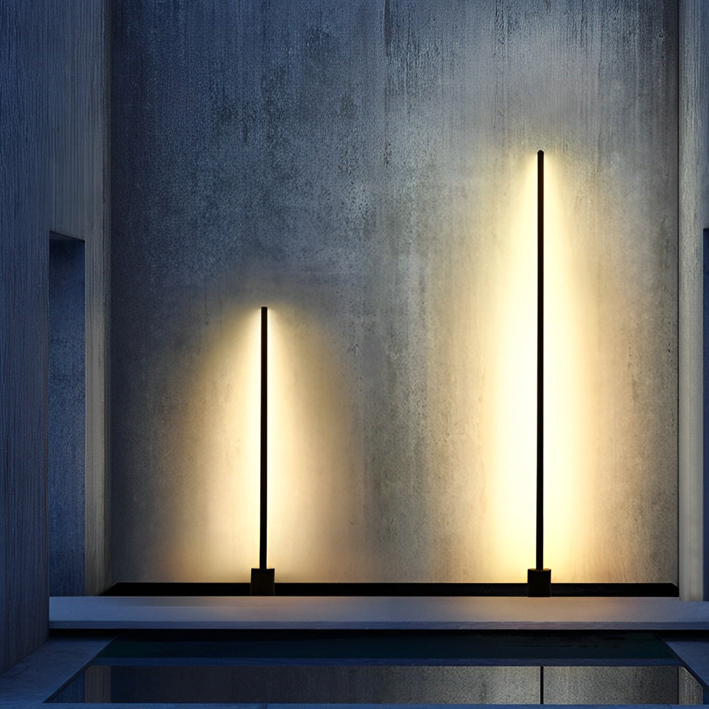 Contemporary Waterproof LED Outdoor Linear Floor Lamp
