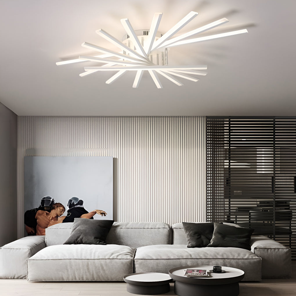 Stepless Dimming LED Nordic Ceiling Light Chandelier