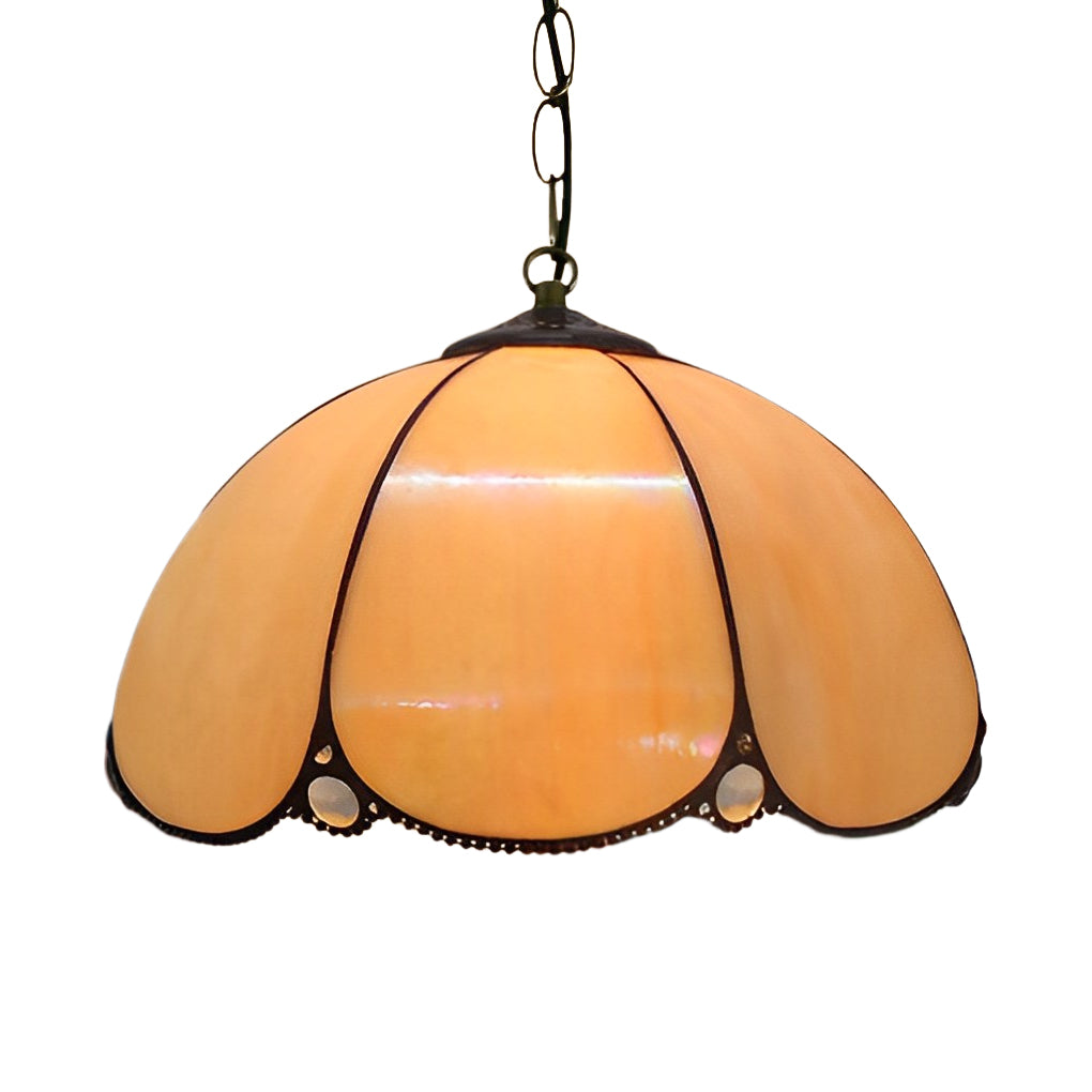 Handmade Baroque Colorful Glass Chandelier Lamp – European Style Lighting Fixture