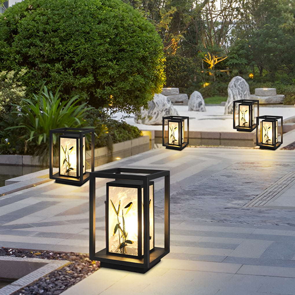 Artistic Solar LED Pathway Lights - Landscape Design Garden Decor