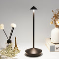 Dimmable Mini Triangle LED Table Lamp - Modern Night Light for Home Decor