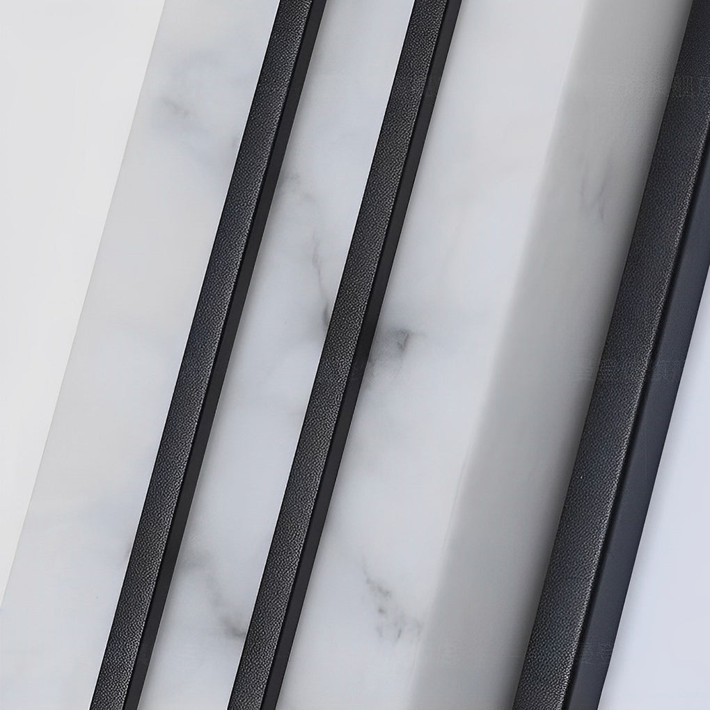 Minimalist Waterproof LED Outdoor Wall Light - Black Modern Design