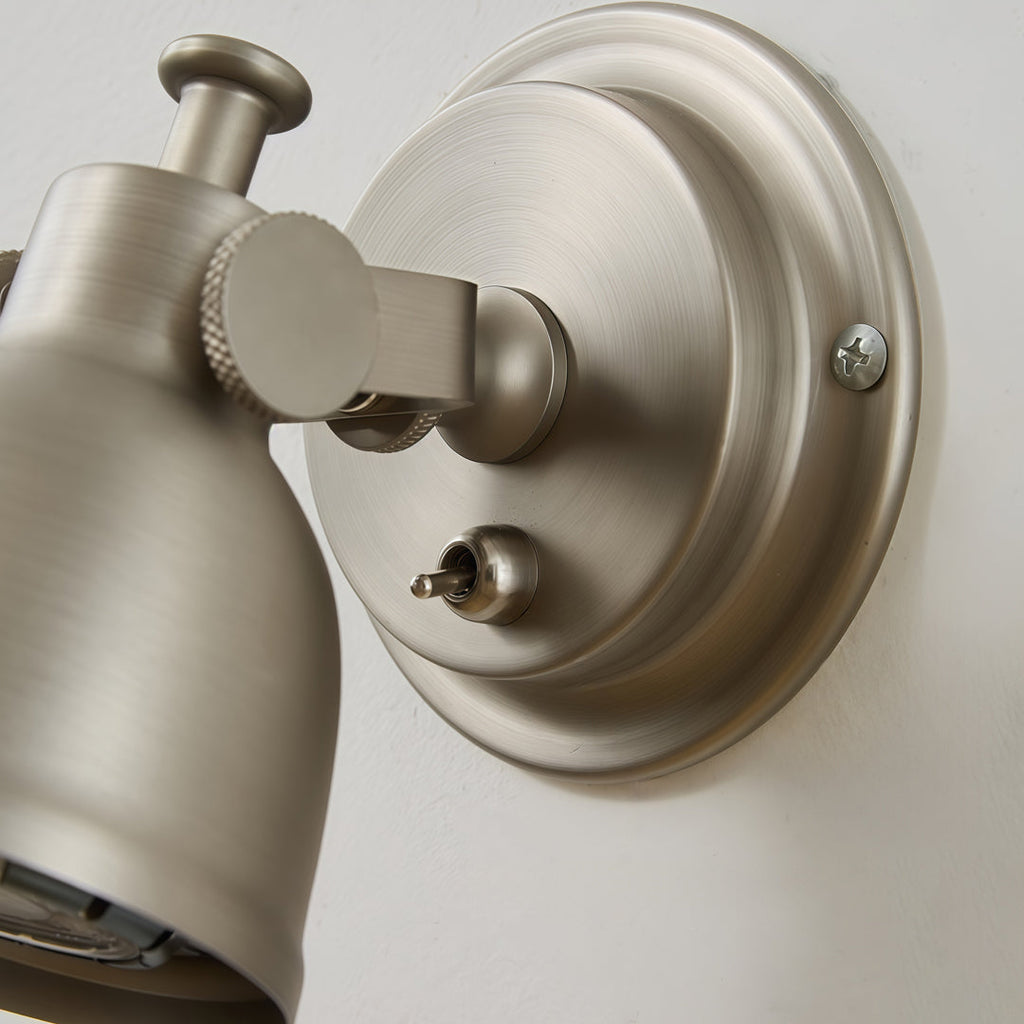Vintage Bauhaus Metal Wall Light - American Style Design 

Illuminate your space with our Vintage Bauhaus Metal Wall Light, featuring a sleek American-style design. Perfect for adding a touch of mid-century elegance to any room, this stylish fixture combi