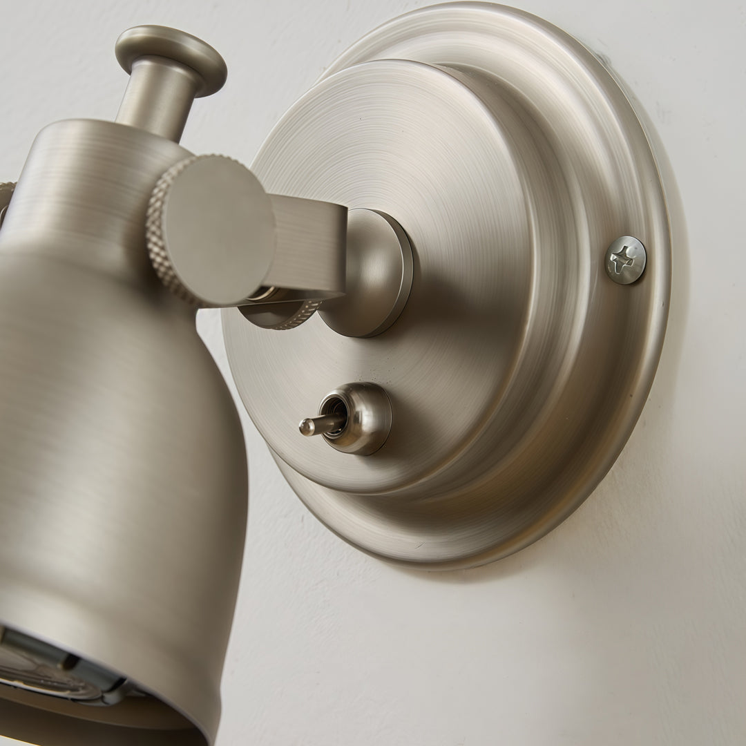 Vintage Bauhaus Metal Wall Light - American Style Design 

Illuminate your space with our Vintage Bauhaus Metal Wall Light, featuring a sleek American-style design. Perfect for adding a touch of mid-century elegance to any room, this stylish fixture combi