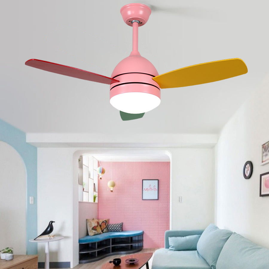 Modern Ultra Silent 6-Gear Wind Speed Kids Ceiling Fan