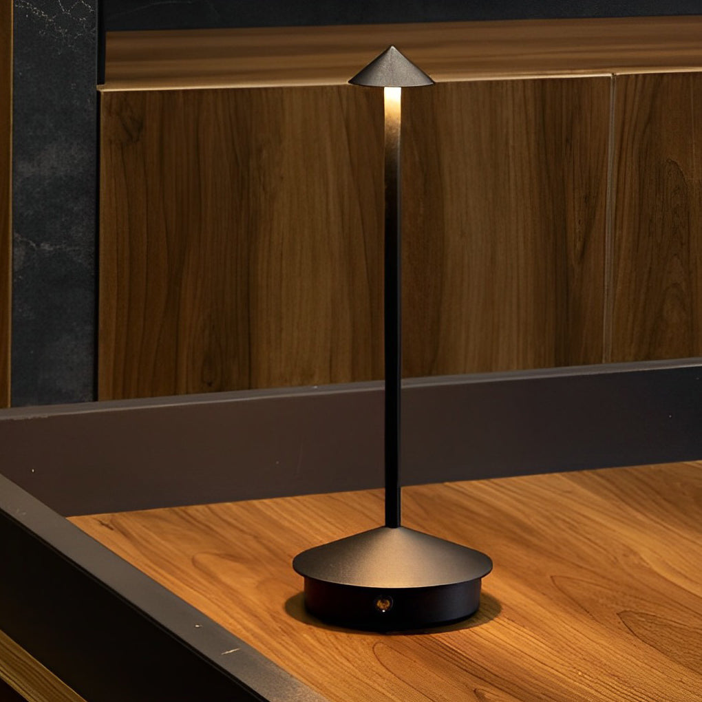 Mushroom Top Cordless Pina Table Lamp - 11.41 Inch Cute Accent Light
