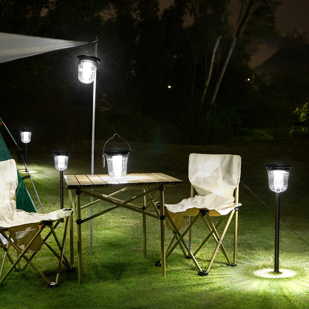 2Pcs Solar Motion Sensor Lawn Lights - Intelligent Outdoor Lighting for Garden Security