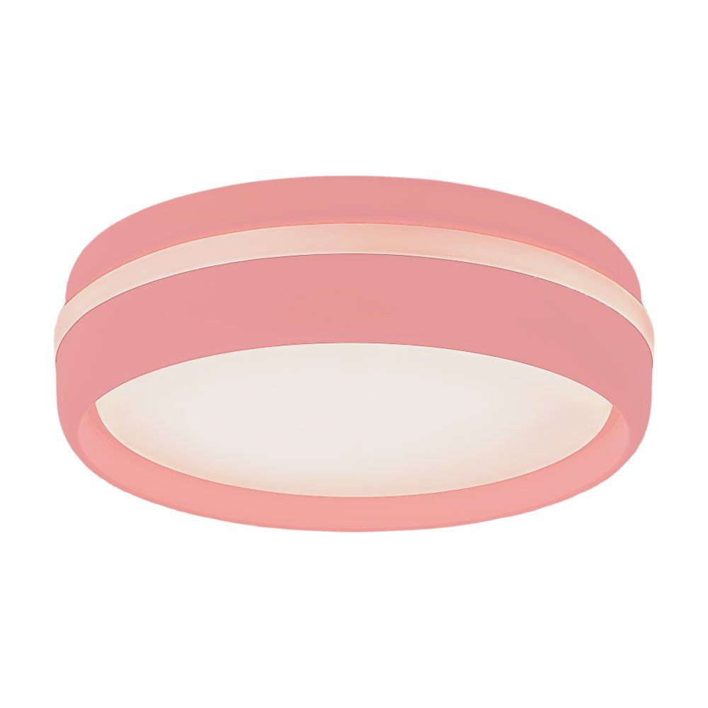 7.9-Inch LED Flush Mount Ceiling Light - Acrylic Round Lighting for Bedroom