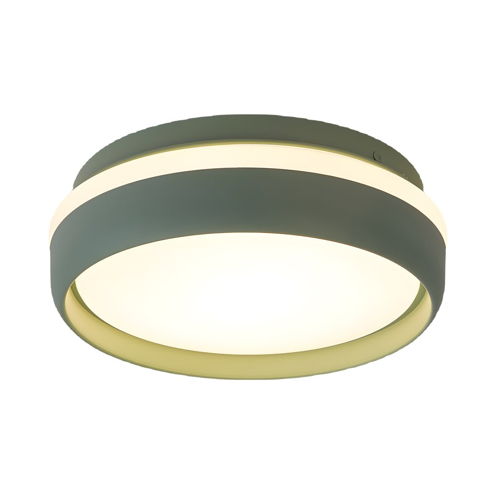 7.9-Inch LED Flush Mount Ceiling Light - Acrylic Round Lighting for Bedroom