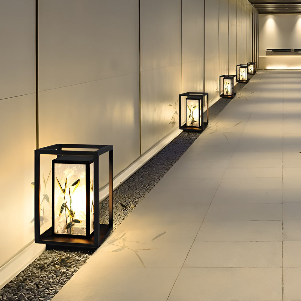 Artistic Solar LED Pathway Lights - Landscape Design Garden Decor