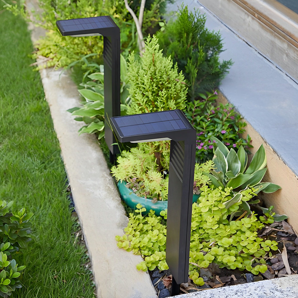 Eco-Friendly Solar LED Lawn Lamp with Auto On/Off Path Lighting