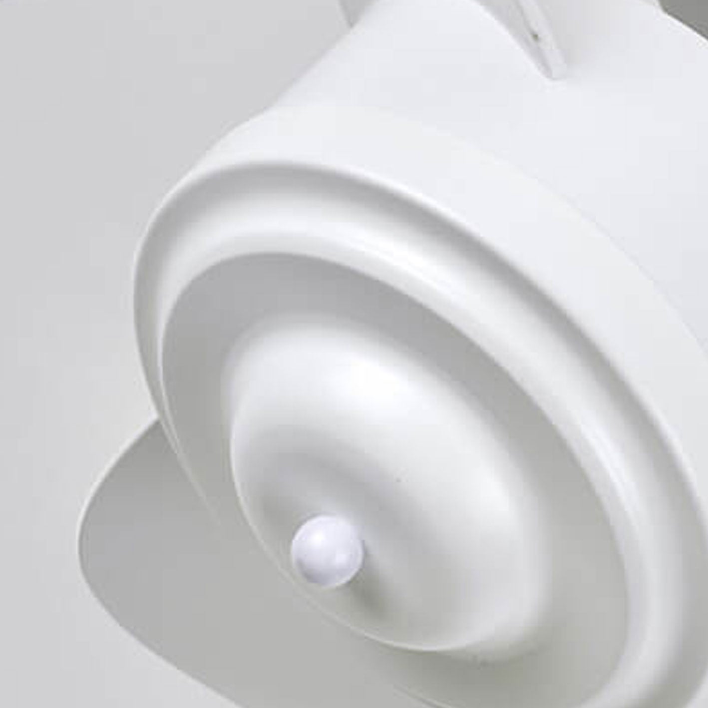 Modern Luxury Circular Inverter Silent Downrod Ceiling Fan Light