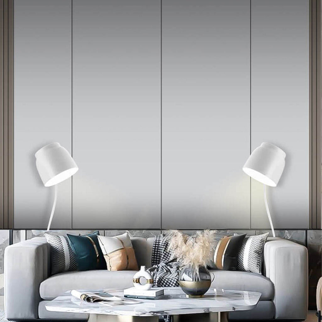 Nordic Minimalist Rotatable 1-Light Wall Sconce Lamp