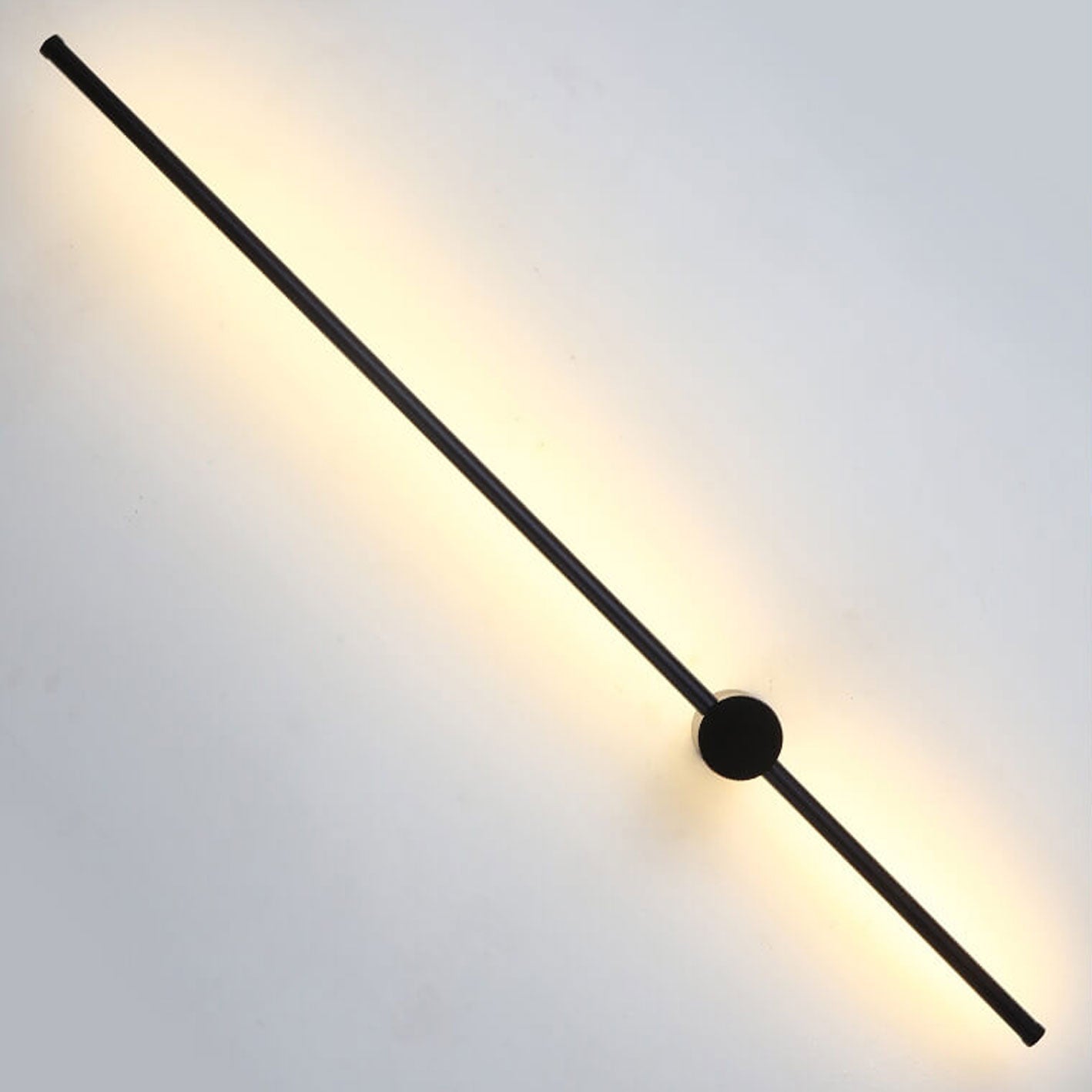 Minimalist Strip Aluminum LED Wall Sconce Lamp - Modern Lighting, Energy-Efficient, Decorative Home Accent, USB Charging, Interior Wall Light