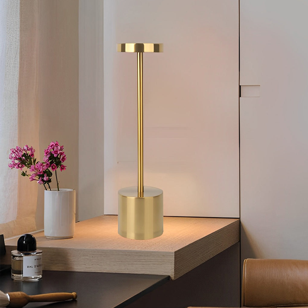 Rechargeable Portable Modern LED Table Lamp - Cordless Design for Home & Office Decor