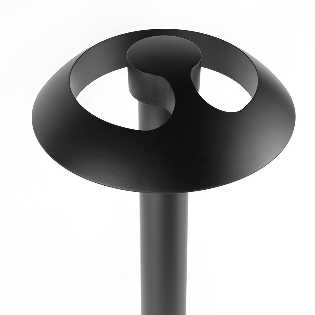 Modern Waterproof Mushroom LED Path Light - Outdoor Landscape Post Lamp