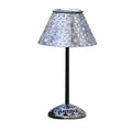 Solar Silver Metal Table Lamp - LED Waterproof Outdoor Lighting

Illuminate your outdoor spaces with this stylish solar silver metal table lamp. Designed for durability, it features LED technology for energy efficiency and brightness. The waterproof desig