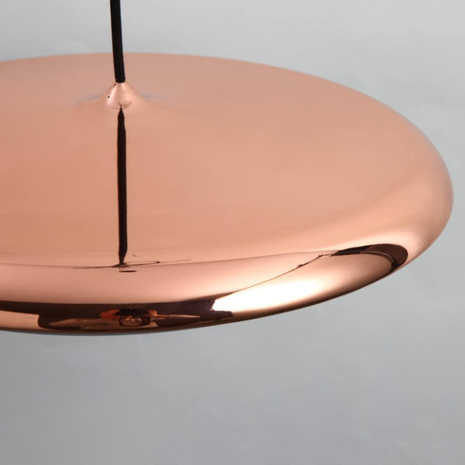 Nordic Macaron Flying Saucer Metal LED Pendant Light - Modern Ceiling Fixture, Stylish Home Decor, Energy-Efficient Lighting, Contemporary Design, Elegant LED Lamp