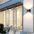 LED Waterproof Outdoor Sconces - 6W Modern Square Up Down Lights