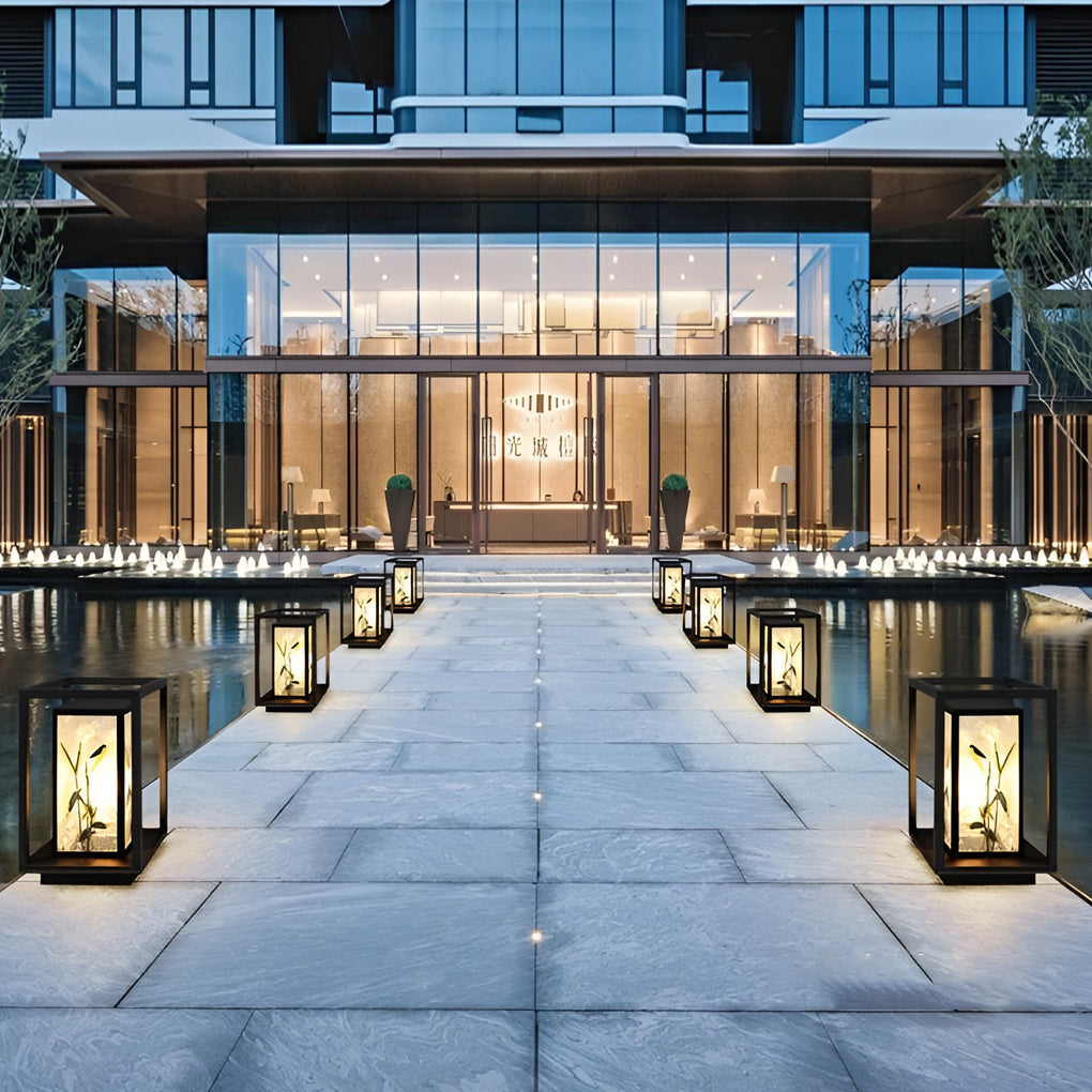 Artistic Solar LED Pathway Lights - Landscape Design Garden Decor