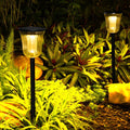 2Pcs Solar Motion Sensor Lawn Lights - Intelligent Outdoor Lighting for Garden Security